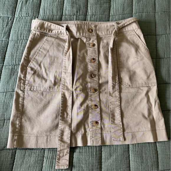 Loft Women's Size Small Mixed Summer Tops and Skirts Set - Neutral & Blue Prints - Picture 6 of 8